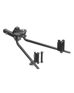 Blue Ox BXW1275 2-Point Weight Distributing Hitch fits Underslung Couplers, 6-Hole Shank 1200 Lbs. Tongue Weight