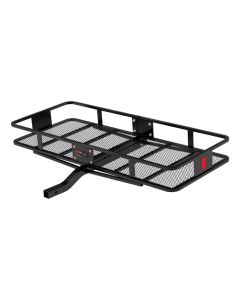 CARGO CARRIER - 2 INCH - FIXED SHANK 60" x 24" Black Steel Basket  (Fixed 2" Shank, 500 lbs.) 