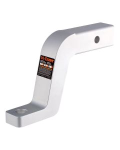 Aluminum Ball Mount (2" Shank, 8,000 lbs, 6" Drop, 8-1/2" Long)