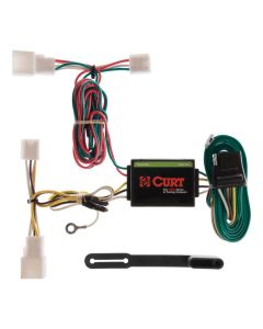 Custom Trailer Hitch Wiring Harness, 4-Way Flat Output, fit 2002-2006 Toyota Camry