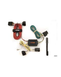 Custom Wiring Harness, 4-Way Flat Output, fits 2005-06 Jeep Grand Cherokee