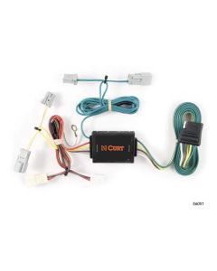 Custom Trailer Hitch Wiring Harness, 4-Way Flat Output fits 2006-2015 Honda Civic Coupe (Except Hybrid)