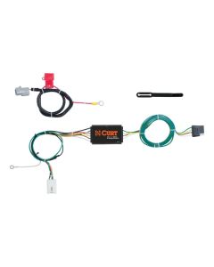 Custom 4-Flat Trailer HItch Wiring Harness, Fits Select Mitsubishi Outlander, Eclipse Cross, Need OEM Tow Package #56296