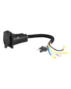 Electrical Adapter (4-Way Flat Vehicle to 7-Way RV Blade Trailer)