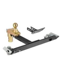 Multi-Fit OEM Puck System Gooseneck Ball with 4" Offset
