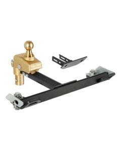 RockerBall Multi-Fit OEM Puck System Gooseneck Ball with 4" Offset