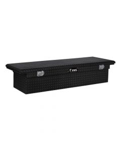 UWS Gloss Black Aluminum 69" Truck Tool Box with Low Profile (Heavy Packaging)