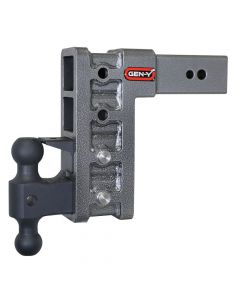 MEGA-DUTY, 3 Shank, 9 Drop, 3,500 lb. TW, 32,000 lb. Tow Capacity Ball Mount with 2" and 2-5/16" Dual-Ball & Pintle Lock