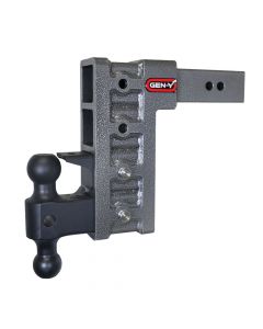 GEN-Y HITCH, MEGA-DUTY 2.5 Shank 9 Drop 21K Hitch & GH-061 Versa-Ball & GH-062 Pintle Lock