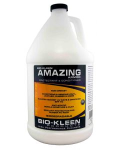 Bio-Kleen Amazing Armor - Biodegradable Vinyl, Leather & Rubber Conditioner - 1 Gallon Bottle (non-aerosol)