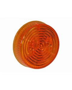 2 1/2" Amber LED Clearance Light - Grommet Mount