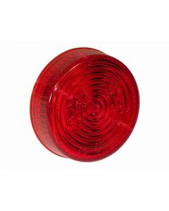 2 1/2" Round Red LED Clearance Light- - Grommet Mount