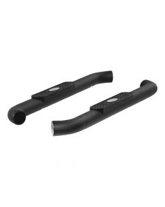 Aries Pro Series 3" Round Side Bars fit 2007-2016 Jeep Wrangler 2 Door (Will not work with factory rocker)