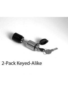 2 Pack Keyed Alike Coupler Latch Lock
