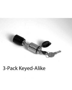 3 Pack Keyed Alike Coupler Latch Lock