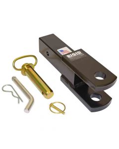 Rigid Hitch (RHC-10) Receiver Hitch Mounted Clevis For 2-1/2 Inch Receivers - 10,000 lbs. Capacity - Made In USA