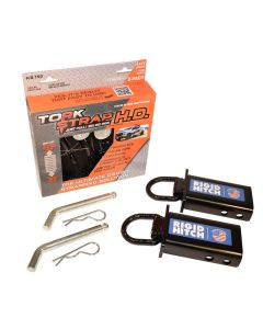 TorkStrap H.D. Heavy-Duty Cargo Straps, 14 ft Length, 750 lbs Safe Load, with 2-Pack Rigid Hitch Stake Pocket Tie-Downs