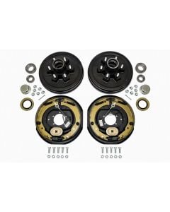 Rigid Hitch 12" x 2" Self-Adjusting Electric Trailer Brake & Hub/Drum Kit for 5,200-6,000 lb Axles | 6 on 5.5" Bolt Pattern
