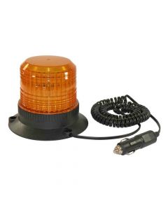 Permanent/Magnetic Mount Flashing Amber Beacon