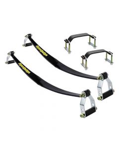SuperSprings Rear Suspension Stabilizers with Mounting Kit - Add 1,000 lb. Capacity - Multi Application - See Compatibility Listing