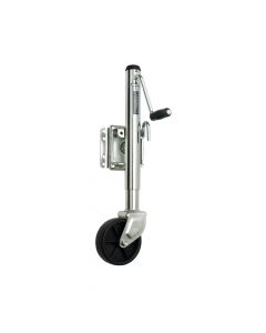 Fulton Marine Trailer Jack, 1,200 lbs. Capacity, Side Wind, Bolt-On Side Mount, 10 in. Travel