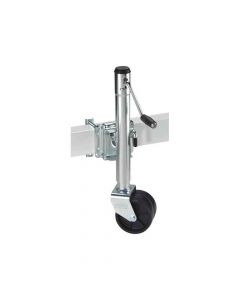 Fulton Swivel Trailer Jack with Dual Wheels