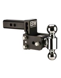 Tow & Stow Double-Ball Ball Mount, 3" Drop, 1-7/8" & 2" Hitch Balls, fits 2" Receiver