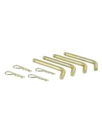 Replacement 5th Wheel Pins & Clips (1/2" Diameter) (fifth wheel hitch to standard rails)