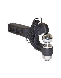 2-1/2" Receiver Mounted Combination Pintle Hook - 2 inch ball
