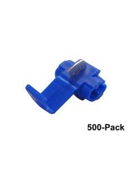 500 Pack of Blue 3M Wire Taps