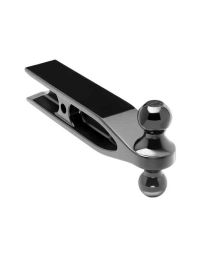 Super Titan Dual Ball, Trailer Hitch Ball Mount, (2 in., 2-5/16 in. Trailer Balls), Fits 3 in. Super Titan Receiver, 25,000 lbs. Capacity, Black