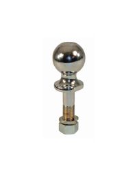 Class II Chrome Hitch Ball - 2 Inch - Extra Long Shank