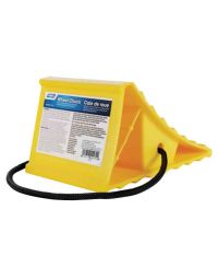 Wheel Chock with Rope Handle, Yellow