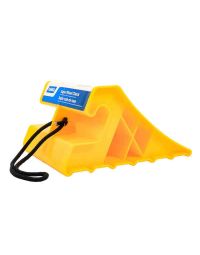 Super Wheel Chock with Rope, Yellow