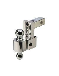 FastWay Self-Locking Adjustable Billet Aluminum Ball Mount with 2" & 2-5/16" Hitch Balls