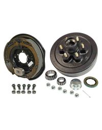 6-Bolt on 5-1/2 Inch Bolt Circle - 12 Inch Hub/Drum With Electric Brake Assembly - Drivers Side