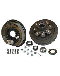 8-Bolt on 6-1/2 Inch Bolt Circle - 12 Inch Hub/Drum With Electric Brake Assembly - Drivers Side