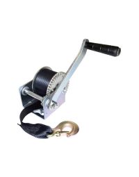 Ram Marine and Utility Winch with Strap and Latch Hook