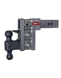 GEN-Y HITCH MEGA-DUTY, 2-1/2 Shank, 6 Drop, 21K Hitch & GH-061 Versa-Ball & GH-062 Pintle Lock