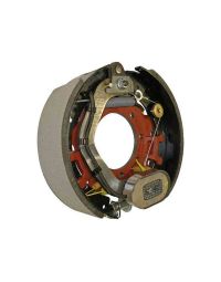 Electric Trailer Brake Assembly - Left Hand, Self Adjusting For 12-1/4" X 3-3/8" Hubs, 9-10K Axles