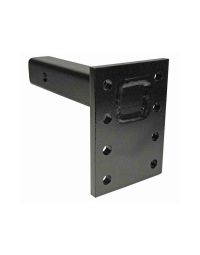 Rigid Hitch Pintle Mount Plate (RPM-10) 15,000 lbs. Capacity, 2" Solid Shank, 7" Plate - Made in USA