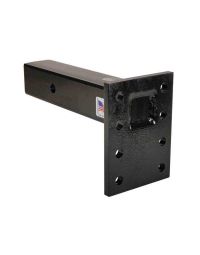 Rigid Hitch Pintle Mounting Plate (RPM-825-S)  18,000 lbs. Capacity for 2-1/2 Inch Receivers - Solid Shank, 7" Plate - Made in USA