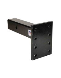Rigid Hitch Pintle Mount Plate (RPM-825) 16,000 lbs. Capacity, 2-1/2 inch Hollow Shank, 7" Plate - Made in USA