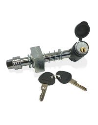 Lets Go Aero - Silent Hitch Pin, 5/8" Press-On Locking Anti-Rattle Pin for 2" Hitches