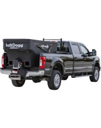 SaltDogg 2.0 Cubic Yard, Electric Drive, Black Poly Hopper, Salt/Sand Spreader