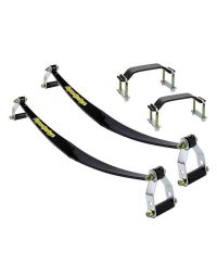 SuperSprings Rear Suspension Stabilizers with Mounting Kit - Add 1,000 lb. Capacity - Multi Application - See Compatibility Listing