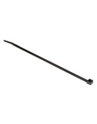 Cable Ties - Black Nylon - 14 Inch Long, 3/16 Inch Wide - 25-Pack