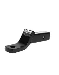 Rigid Hitch (UB-208-B) Ball Mount for 2" Receivers - 2" Drop - 3/4" Rise - 8" Length - Made in USA