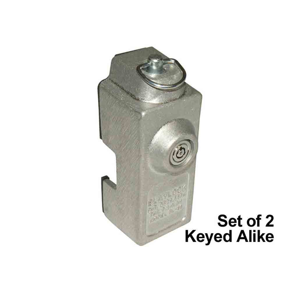 Keyed Alike Trailer Door Shackle Lock