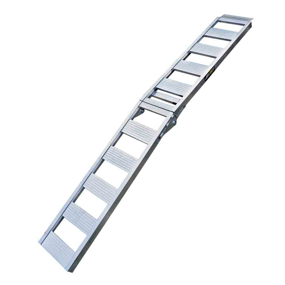 Loading Ramp - Center Folding Mild Arched Aluminum - Single